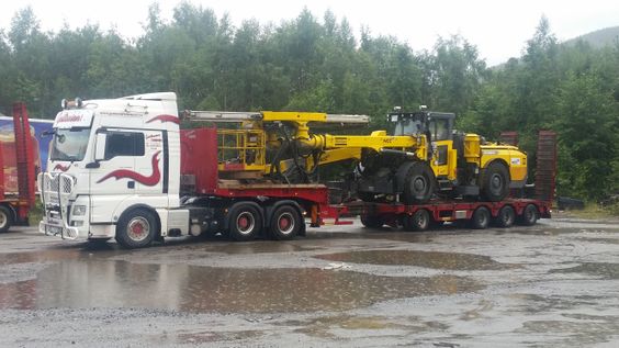 Transport av maskiner