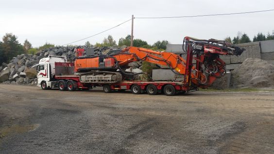Spesialtransport av lastebiler